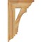 Ekena Millwork Imperial Traditional Rough Sawn Bracket, Western Red Cedar, 4"W x 14"D x 22"H BKT04X14X22IMP01RWR - alternate 2